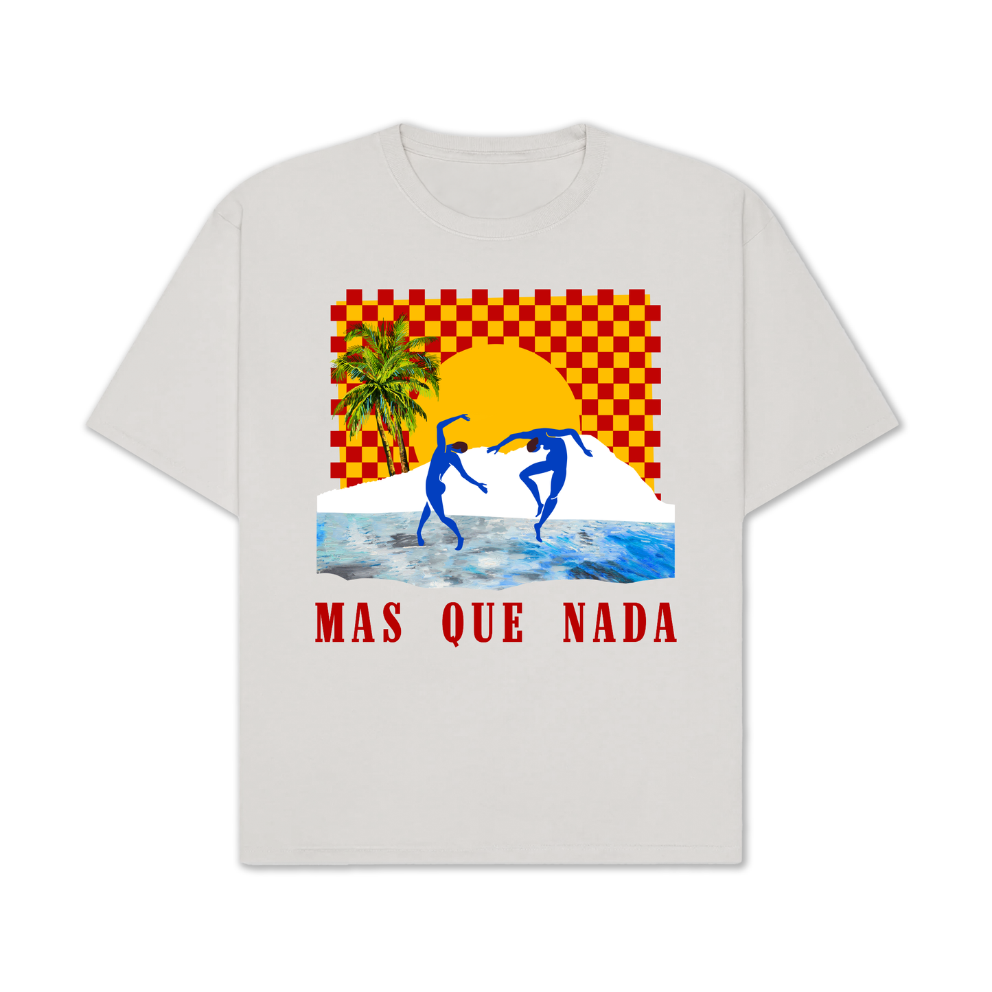 Mas Que Nada White Tee